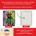 Cane Corso King Of Mardi Gras Porcelain Ornament Christmas Tree Hanging Decorations For Home Christmas Holiday, Rectangle, Gift, Multicolor_maomaolike.com