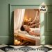 Spa Massage Painting Poster, Warm-toned Tranquil Spa Scene Poster, Offers Soothing Ambiance, Suitable For Spa Salon, Wellness Center And Relaxation_maomaolike.com