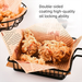 Oil-Absorbing American Style Oil-Proof Tray Frying Baking Food-Specific Oil Paper Mat Food-Grade Printed Material_maomaolike.com