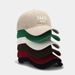 Unisex Simple PARIS letter embroidered baseball cap with Sun protection pair soft cap_maomaolike.com