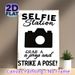 Selfie Station Painting Poster, Vintage Minimalist Typography & Camera Graphic Poster, Fun Photo Prompt To Liven Up Gatherings, Ideal For Parties_maomaolike.com