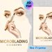 Microblading Eyebrows Painting Poster, Luxury Golden-toned Brow Styling Illustration Poster, Stylish Beauty-themed Decor Ideal For Beauty Salons And_maomaolike.com