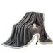 Waffle Jacquard Double-Sided Fleece Lamb Wool Blanket Export Cross-Border Exclusive_maomaolike.com