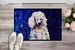 Louie White Poodle Doormat Front Door Mat Indoor Outdoor Rugs For Entryway, Non Slip Washable Low Pile, 24H X 36W_maomaolike.com