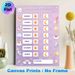 Tooth Brushing Reward Chart Painting Poster, Soft Watercolor Cute Animal Themed Poster, Daily Morning & Night Tooth-brushing Tracker With Reward_maomaolike.com