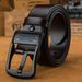 New Leather Cowhide Men's Belt Fashion Metal Alloy Pin Buckle Adult Luxury Jeans Business Casual Waist Male Strap Brand_maomaolike.com