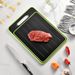 Double-side Defrosting Function Chopping Kitchen Grinding Cutting Board With Knife Sharpener_maomaolike.com