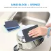 8PCS 240 320 600 800 1000 Grit Sanding Sponge Blocks Washable Foam Abrasive Pads 120x10x12mm Polishing Kitchen Pot Clean Pad_maomaolike.com