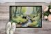 Woodland Spring Badgers Doormat Front Door Mat Indoor Outdoor Rugs For Entryway, Non Slip Washable Low Pile, 24H X 36W_maomaolike.com
