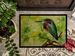Green Heron Doormat Front Door Mat Indoor Outdoor Rugs For Entryway, Non Slip Washable Low Pile, 24H X 36W_maomaolike.com