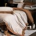 Old Money Style Minimalist Chenille Blend Ultra Soft Bedding Pure Long Staple Cotton Brushed Four-Piece Set Home Textile Lawrence_maomaolike.com