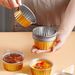 100pcs, Disposable Aluminum Foil Baking Pans - Perfect for Egg Tarts, Puddings, and More - Air Fryer and Oven Safe - Convenient Kitchen Baking Tools_maomaolike.com