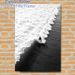 Surfing Themed Painting Poster, Monochrome Minimalist Surfer Riding Rolling Ocean Waves Poster, Stylish Coastal Art Piece Ideal For Bedroom, Living_maomaolike.com