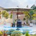 10 X 6.5Ft Rectangular Patio Solar LED Lighted Outdoor Market Umbrellas With Crank And Push Button Tilt For Garden Shade Swimming Pool_maomaolike.com