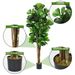6-Feet Artificial Indoor-Outdoor Home Decorative Planter_maomaolike.com