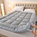 Cross-Border Thickened Warm Lamb Wool Student Dormitory Fleece Soft Cushion Winter Tatami Bed Mattress Pad_maomaolike.com