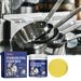 Jakehoe Stainless Steel Cleaning Cream, Kitchen Stove Stainless Steel Pot With Stubborn Stains And Black Dirt Clean Decontamination_maomaolike.com