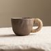 Handmade Coffee Made Of Old Clay, Japanese Niche Design Ceramic Cup, Wabi-sabi Style Mug, Latte Cup_maomaolike.com