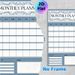 Monthly Planner Painting Poster, Elegant Vintage Ornate Style Poster, Practical Layout To Organize Schedules, To-do Lists And Notes, Ideal For Office_maomaolike.com