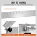 VEVOR 41-Inch Solar Panel Mount Brackets 0 - 90° Adjustable Tilt Mount Brackets_maomaolike.com