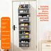 Non-woven Fabric Storage Bag, Door-Hanging Organizer, Foldable Hanging Storage, Large-Capacity Clothing Storage Box, Door-Back Storage Bag_maomaolike.com