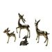 New Micro Landscape Plum Blossom Deer Landscaping Forest Decoration Creative Gardening Metal Small Ornaments Crafts_maomaolike.com