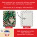 Cymric Cat By The Christmas Tree Porcelain Ornament Christmas Tree Hanging Decorations For Home Christmas Holiday, Rectangle, Gift, Multicolor_maomaolike.com