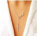 New Fashion Corss Leaves Bird Pendant Maxi Statement Chokers Necklace For Women 2018 Jewelry Bijoux_maomaolike.com