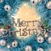 Maritown 24 Inch Blue Christmas Wreaths For Front Door Artificial Christmas Wreath Decorated With Christmas Ball Ornaments Xmas Ornament Wreath For Home Party Indoor Outdoor Window Decor_maomaolike.com