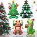 1PC Christmas Mylar Balloons 49 Inch Christmas Decoration Large Balloon Dinosaur Elk Christmas Tree Theme Aluminum Foil Balloons For Christmas Decoration Holiday Party Supplies_maomaolike.com