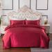 Silky Satin Solid Color Bedding Full Size_maomaolike.com