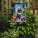 Pomeranian Christmas Reindeer Garden Flag Mailbox Flag Decorative Yard Flag Banner Outside Patio Artwork Yard Flower Beds, Garden Size, Multicolor_maomaolike.com
