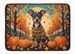 Miniature Pinscher Fall Memory Foam Kitchen Mat Machine Washable Anti-Fatigue Mat Cushion Comfort Bath Mat Or Kitchen Rug_maomaolike.com