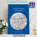 Loftus Road West London Map Painting Poster, Minimalist Line Art City Map Poster, With Precise Coordinate Marking, Ideal For Home And Office Wall_maomaolike.com