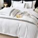 Embroidered Linen Hotel Four-Piece Set Cross-Border Foreign Trade Export Top-sale_maomaolike.com