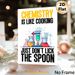 Chemistry Humor Painting Poster, Vibrant Cartoon Labware & Witty Quote Poster, Lighthearted Chemistry-themed Decor Ideal For Home Office, Lab Or Study_maomaolike.com