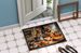 Norwich Terrier Fall Kitchen Pumpkins Doormat Front Door Mat Indoor Outdoor Rugs For Entryway, Non Slip Washable Low Pile, 24H X 36W_maomaolike.com