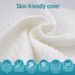 Chopped Memory Foam Particle Pillow, Knitted Detachable Washable Pillow Pack Of 2_maomaolike.com