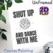 Disco Ball & Slogan Painting Poster, Monochrome Disco Ball With Star Accents Poster, Bold Playful Text Design Brings Lively Vibe, Ideal For Living_maomaolike.com