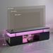 TV Stand For 60 Inch TV LED Gaming Entertainment Center Media Storage Console Table With Large Side Cabinet For Living Room Black_maomaolike.com