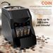 USD Coin Sorter, Coin Sorter Machine For USD Coin, Sorts Up To 230 Coins/min, Coin Sorter And Wrapper Machine Holds 200 Coins Included 4 Coin Tubes, Black_maomaolike.com