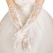 Unisex Luxury long lace cutout sequin embroidered wedding glove bag refers to a white dress wedding accessory_maomaolike.com