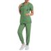 Women's ready-to-use oral dentist surgical gown split toiletry suit elastic quick-drying hospital nurse uniform_maomaolike.com