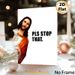 Jesus Meme Painting Poster, Humorous Vintage Religious Figure With "PLS STOP THAT" Slogan Poster, Lighthearted Witty Decor Ideal For Home, Living_maomaolike.com