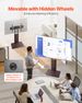 Universal TV Stand, Table Top TV Stand For 32-70 Inch Screens, Swivel And Height Adjustable TV Mount Stand Holds Up To 99 Lbs With Power Strip, For Living Room, Bedroom, MAX VESA 600 X 400 Mm_maomaolike.com