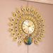 Fashion Nordic clock living room modern minimalist home decorative clock wall-mounted Net red creative restaurant wall clock Peacock_maomaolike.com