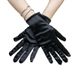 Unisex Bridal short four way stretch shiny satin dress gloves suitable for ladies to attend dinner dances/church/weddings_maomaolike.com