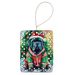 Cane Corso Christmas Porcelain Ornament Christmas Tree Hanging Decorations For Home Christmas Holiday, Rectangle, Gift, Multicolor_maomaolike.com