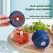 1Pc 8.8oz Electric Mini Chopper USB Meat Grinder Garlic Masher Machine Sturdy Durable Crushed Ginger Vegetable C_maomaolike.com