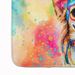 Chihuahua Hippie Dawg Memory Foam Kitchen Mat Machine Washable Anti-Fatigue Mat Cushion Comfort Bath Mat Or Kitchen Rug_maomaolike.com